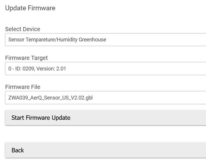 Hubitat update firmware