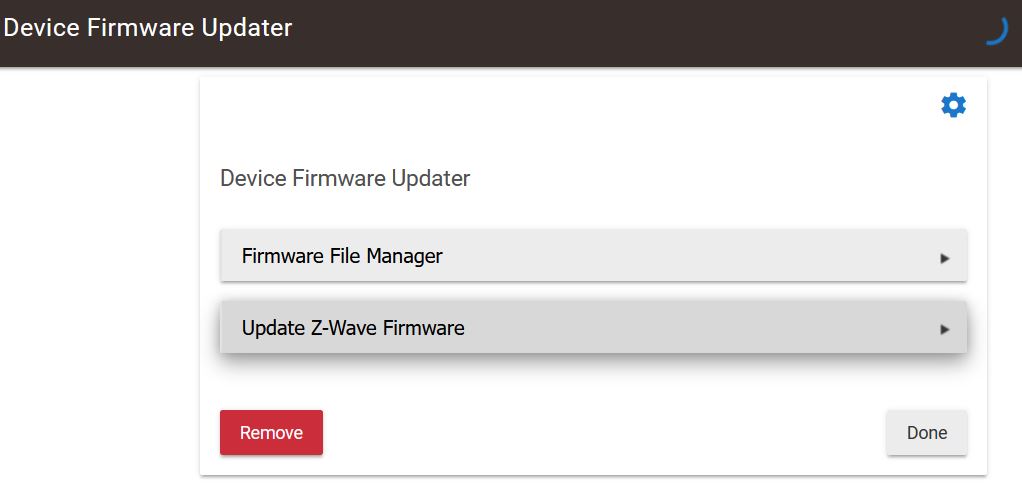 Hubitat update Z-Ware firmware