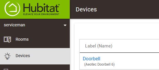 Aeotec Doorbell 6 Devices